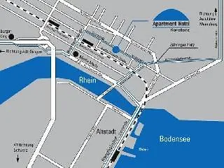 Apartment Hotel Konstanz מלון 3*